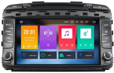 Штатная автомагнитола Android 10 Carmedia KD-9106-P30 для Kia Sorento 2015+ (UM), Sorento Prime