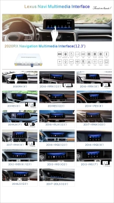 Навигационный блок на Lexus LX 2016-2019 , RX 2016-2019 (с экраном 12.3 дюйма), LS 2016+, IS 2016-2019 (с экраном 10.3 дюйма)на Android 10 - Carmedia BNR-16LXQI