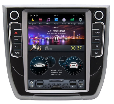 Магнитола Tesla для Subaru Forester 2013-2014 (SH), XV 2012-2014, Impreza 2011+ (GP/GJ) на Android 9.0 Carmedia ZF-1072-DSP