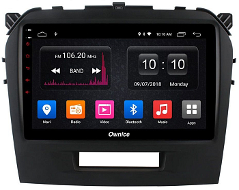 Штатная магнитола Ownice G30 S9621J для Suzuki Vitara 2 (Android 9.0)