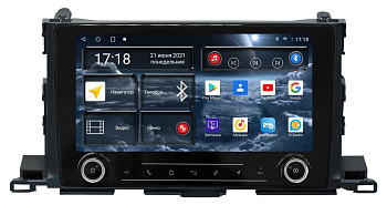 Автомагнитола штатная RedPower K71184 на Android 10 для Toyota Highlander (2014+)