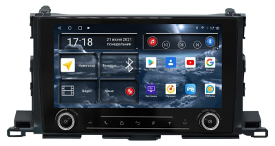 Автомагнитола штатная RedPower K71184 на Android 10 для Toyota Highlander (2014+)