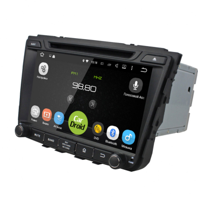 Штатная магнитола Roximo CarDroid RD-2010D-N17 для Hyundai Creta (авто с навигацией) (Android 9.0) DSP