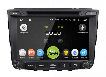 Штатная магнитола Roximo CarDroid RD-2010D-N17 для Hyundai Creta (авто с навигацией) (Android 9.0) DSP