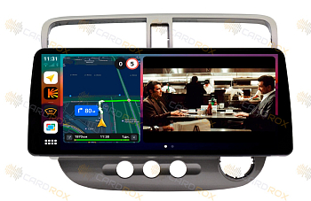 Штатная магнитола Honda Civic 2000-2006 на Android 10, DSP, 4G, IPS, Carplay - Cardrox CD-4341-12 (12 дюймов) Штатная магнитола Honda Civic 2000-2006 на Android 10, DSP, 4G, IPS, Carplay - Cardrox CD-4341-12 (12 дюймов)