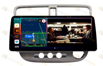 Штатная магнитола Honda Civic 2000-2006 на Android 10, DSP, 4G, IPS, Carplay - Cardrox CD-4341-12 (12 дюймов)