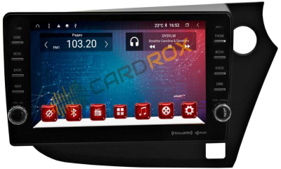 Головное устройство на Android 10 для Honda Insight 2009-2014 CARDROX FD-4389-TS10-4-64 с кнопками и DSP процессором