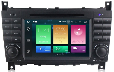 Штатная автомагнитола Mercedes G-класс w463 2007-2012, C-класс w203 рестайл 2004-2007, CLK, CLC, SLK Carmedia MKD-M790-P5 Android 10 DSP