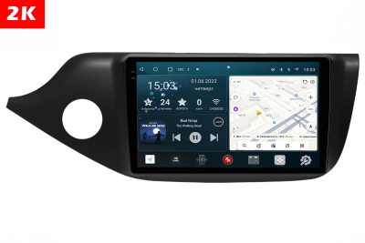 Автомагнитола штатная с 2K экраном RedPower 71238M Slim на Android 10 для KIA Ceed 2-поколение JD (07.2012-11.2018)