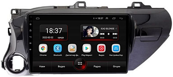 Штатная магнитола VOMI AK501R10-MTK-LTE-4-64 для Toyota Hilux 8 AN120 05.2015+ на Android 10