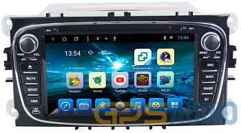 Головное устройство Ford Mondeo, Focus 2, S-max, Galaxy... на Android 8.1 CARMEDIA KR-7005-T8 Головное устройство Ford Mondeo, Focus 2, S-max, Galaxy... на Android 8.1 CARMEDIA KR-7005-T8