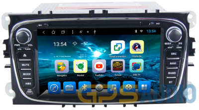 Головное устройство Ford Mondeo, Focus 2, S-max, Galaxy... на Android 8.1 CARMEDIA KR-7005-T8
