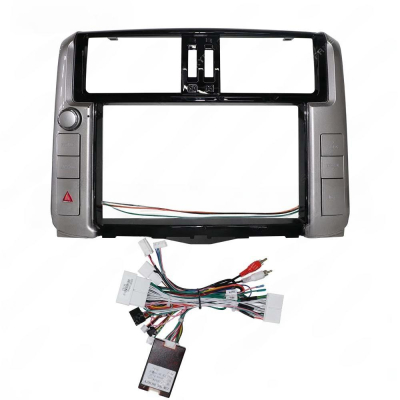 Штатная магнитола для Toyota Land Cruiser Prado 150 2009-2013 high (для высоких комплектаций с кругом) на Android 10 - Carmedia SF-9613-3-IJ