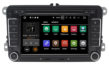 Штатная магнитола для Volkswagen и Skoda экран 7 дюймов на Android 9.0 CARDROX CR-7003 Штатная магнитола для Volkswagen и Skoda экран 7 дюймов на Android 9.0 CARDROX CR-7003