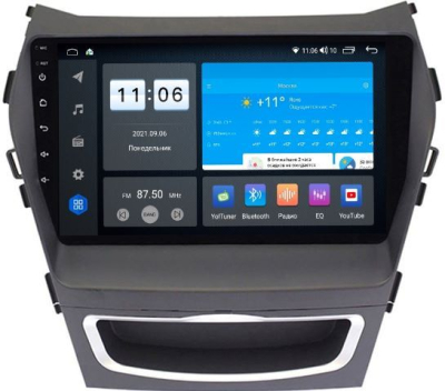 Штатная магнитола VOMI ZX312R9-7862-LTE-4-64 для Hyundai SantaFe 3 2013-2018 на Android 10