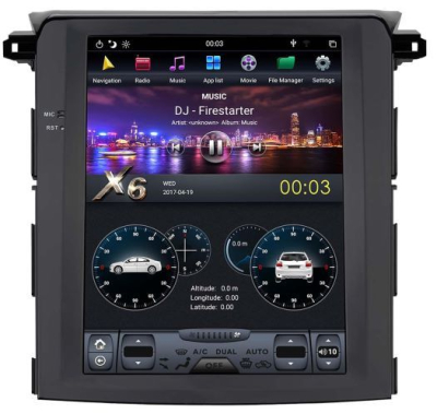 Магнитола Tesla для SUBARU FORESTER, XV 2 2018-2021 на Android 9.0 Carmedia ZF-1176-DSP