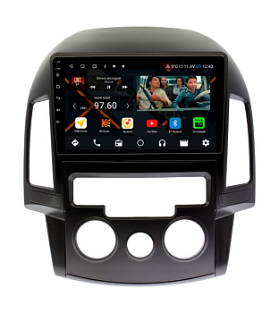 Штатная магнитола Hyundai i30 2008-2011 (кондиционер) на Android 11, DSP, 4G, IPS / QLED 2K, Carplay - Cardrox CD-4360