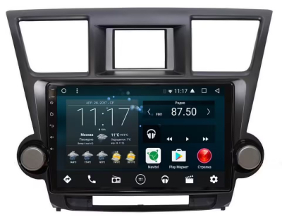 Штатная магнитола Toyota Highlander II 2008-2013 на Android 11 - Cardrox CD-4011M