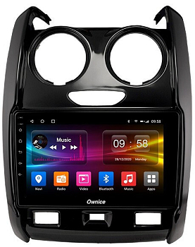 Штатная магнитола для Renault Duster 2015+ на Android 10, DSP, HDMI, Интерьерная подсветка - Carmedia EW-9115-D