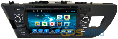 Головное устройство TOYOTA Corolla E180, E170 2013-2015 вместо штатной рамки на Android 8.1 CARMEDIA KR-8090-T8