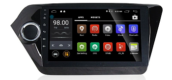 Штатное головное устройство KIA RIO 2011+ (QB) на Android 10 Carmedia MKD-K901-P30
