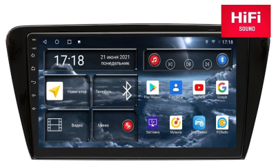 Автомагнитола штатная Redpower 75007 на Android 10 для для Skoda Octavia A7 (12.2012-11.2020)
