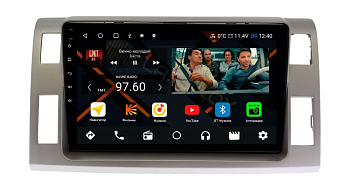 Штатная магнитола Toyota Estima III 2006-2015 серебро на Android 11, DSP, 4G, IPS / QLED 2K, Carplay - Cardrox CD-4367