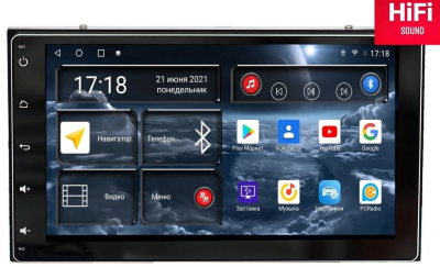 Автомагнитола штатная Redpower 75069S на Android 10 для для Toyota Fortuner (07.2015-07.2020), Corolla (03.2016-01.2019), Sienna 3