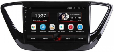 Штатная магнитола VOMI AK490R9-MTK-LTE-4-64 для Hyundai Solaris 2017+ на Android 10