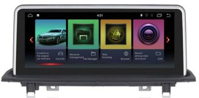 Штатная магнитола Roximo RW-2714QN для BMW X1 F48 (2016-2017) NBT (Android 9.0)