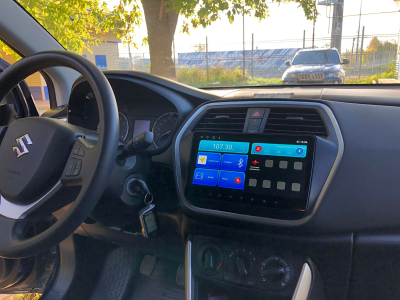 Автомагнитола штатная с 2K экраном RedPower 71052 Slim на Android 10 для Suzuki SX4 (2014-2020), S Cross (2014-2020)