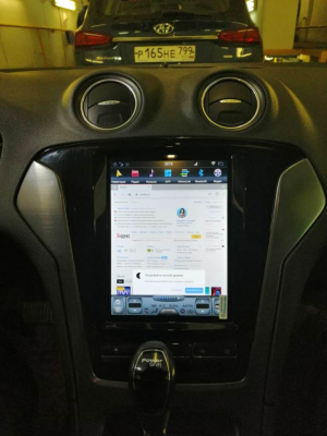 Магнитола Tesla для Ford Mondeo 2011-2012 на Android 9.0 Carmedia ZF-1052-32-DSP