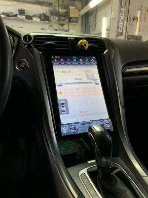 Магнитола Tesla для Ford Mondeo 5 2015+ климат на Android - Carmedia ZF-1201A-Q6