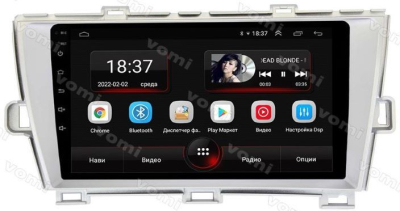 Штатная магнитола VOMI AK581R9-MTK Toyota Prius 3 XW30 01.2009-04.2016 левый руль на Android 10