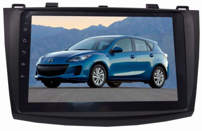 Штатная магнитола для Mazda 3 09-13 г LeTrun 2297-3150 9 дюймов (крутилки) NS 2+16 Gb MTK-L Android 10.x DSP ++