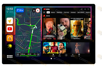 Штатная магнитола Toyota Wish 2003-2009 на Android 10, DSP, 4G, IPS, Carplay - Cardrox CD-4819-13 (11-13 дюймов)
