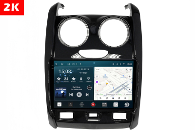 Автомагнитола штатная с 2K экраном Redpower 75260 на Android 10 для Renault Duster 1-поколение, рестайлинг (01.2015-07.2021)
