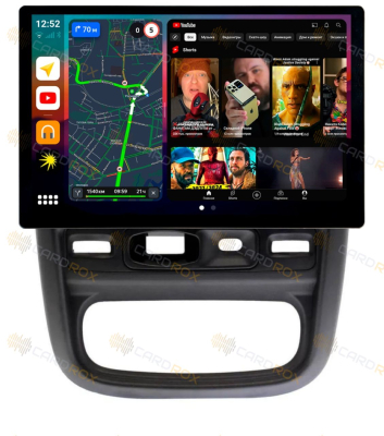 Штатная магнитола Renault Duster 2010-2015, Nissan Terrano 2014+ на Android 10, DSP, 4G, IPS, Carplay - Cardrox CD-4312-13 (11-13 дюймов)