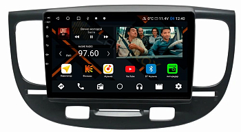 Штатная магнитола Kia Rio II 2005-2010 черный на Android 11, DSP, 4G, IPS / QLED 2K, Carplay - Cardrox CD-4799 Штатная магнитола Kia Rio II 2005-2010 черный на Android 11, DSP, 4G, IPS / QLED 2K, Carplay - Cardrox CD-4799