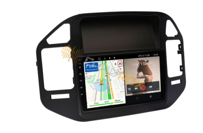 Штатная магнитола Mitsubishi Pajero 3 2000-2006 черный на Android 11 - Cardrox CD-4336M
