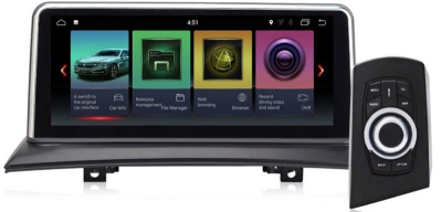 Штатная магнитола Roximo RW-2705 для BMW X3 E83 (2004-2009) для комплектации без штатного дисплея, iDrive (Android 9.0)