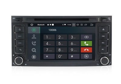 Штатное головное устройство Volkswagen Touareg 2002-2010, T5 Caravelle, Transporter 2003-2009, Multivan 2003-2015 на Android 10 Carmedia MKD-V730-P5