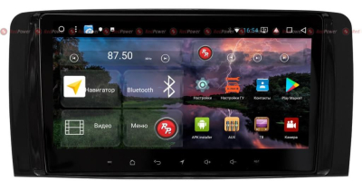 Автомагнитола штатная RedPower K 51169 IPS DSP на Android 8.0 для Mercedes-Benz R-Класс 2007-2009