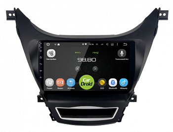 Штатная магнитола CarDroid RD-2006F для Hyundai Elantra 5 (MD) 2011-2014 (Android 8.0)