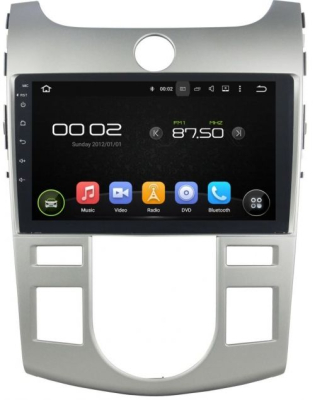 Штатное головное устройство для KIA Cerato II 2008-2013 (TD) с климат-контролем на Android 8.0 Carmedia KDO-9702-at