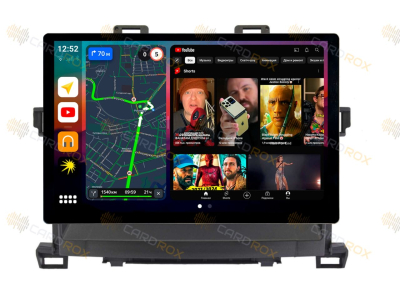 Штатная магнитола Toyota Alphard, Vellfire 2008-2015 на Android 10, DSP, 4G, IPS, Carplay - Cardrox CD-4184-13 (11-13 дюймов)