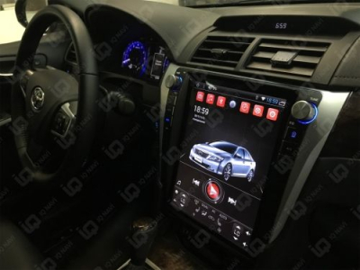 Штатная автомагнитола IQ NAVI T58-2918-TS Toyota Camry V50 (2011-2014) ,  Camry V55 (2014+) TESLA STYLE