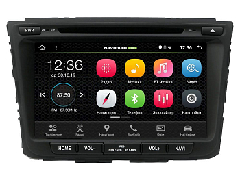 Штатное головное устройство Hyundai Creta (2016+) 8 дюймов DVD на Android 7.1.1 NaviPilot DROID7L NPD7L-TA-HY9356-08