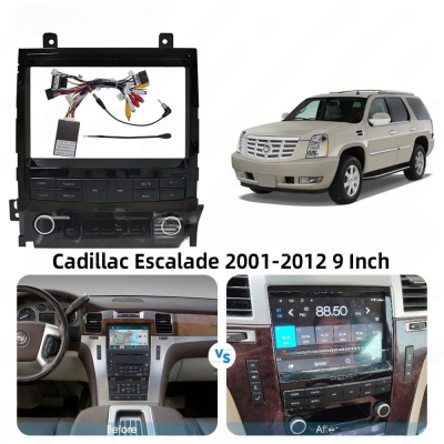 Штатная магнитола для Cadillac Escalade 2006-2015 на Android 10, DSP, HDMI, Интерьерная подсветка - Carmedia SF-C9402FW-D