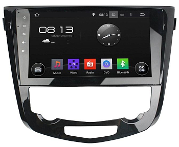 Штатная автомагнитола Nissan Qashqai ii 2014+, x-trail 2015+ (t32) Carmedia KD-1060-P6 Android 9.0 DSP